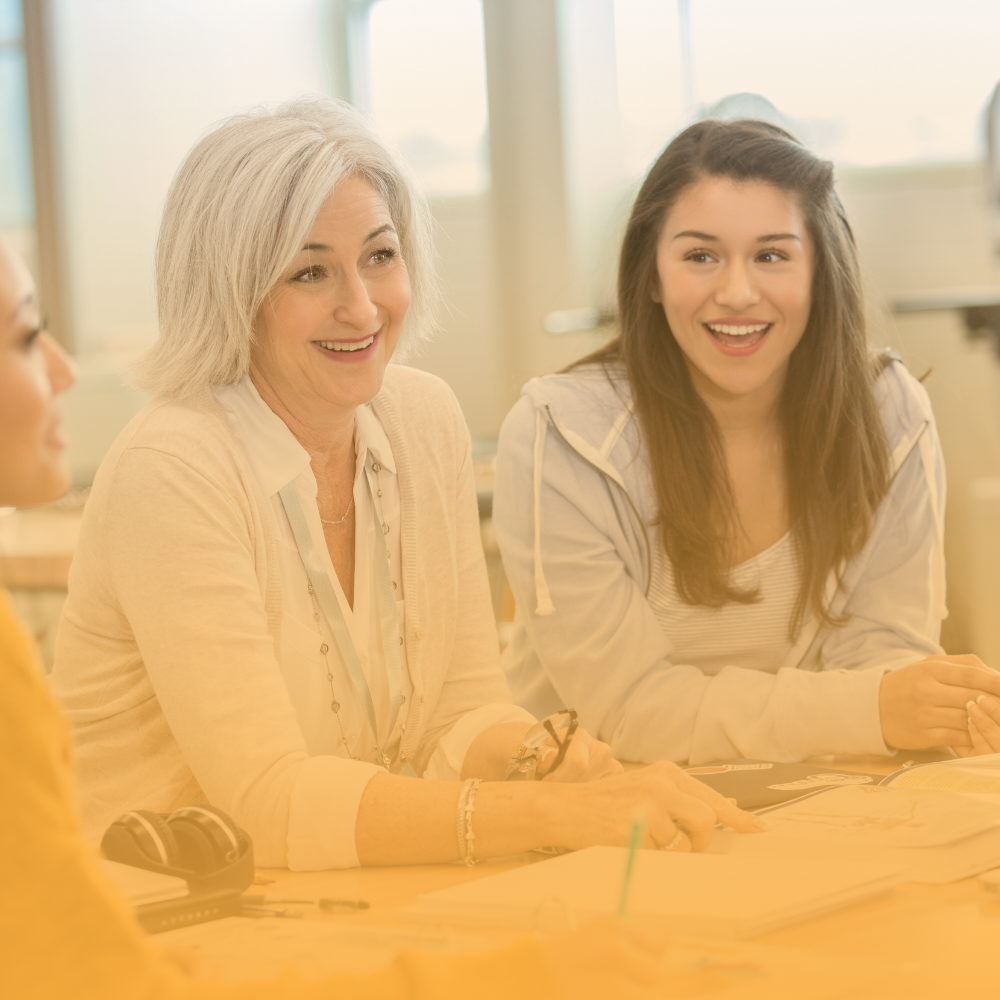 Mentor teacher orange burn